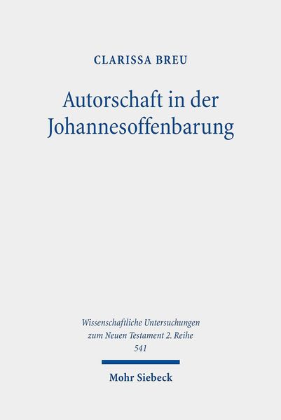 Produktbild: Autorschaft in der Johannesoffenbarung