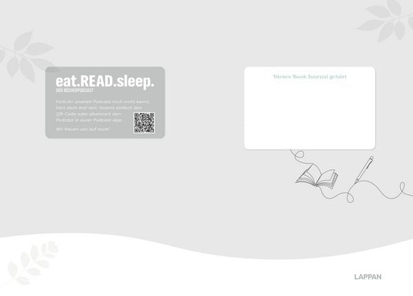 Produktbild: eat.READ.sleep - Das Book Journal