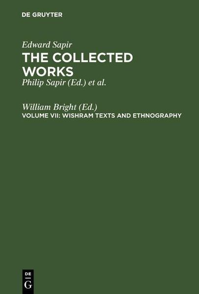 Produktbild: Wishram Texts and Ethnography