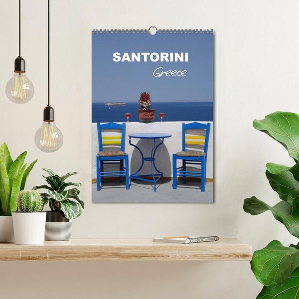 Produktbild: Santorini - Greece (Wall Calendar 2026 DIN A3 portrait), CALVENDO 12 Month Wall Calendar