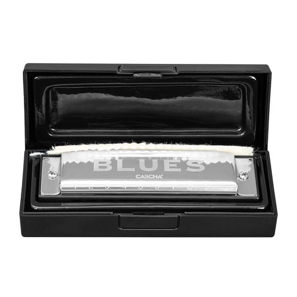 Produktbild: Blues Harmonica Set, (incl. 4 languages Method (DE/EN/FR/ES), case, cleaning cloth)