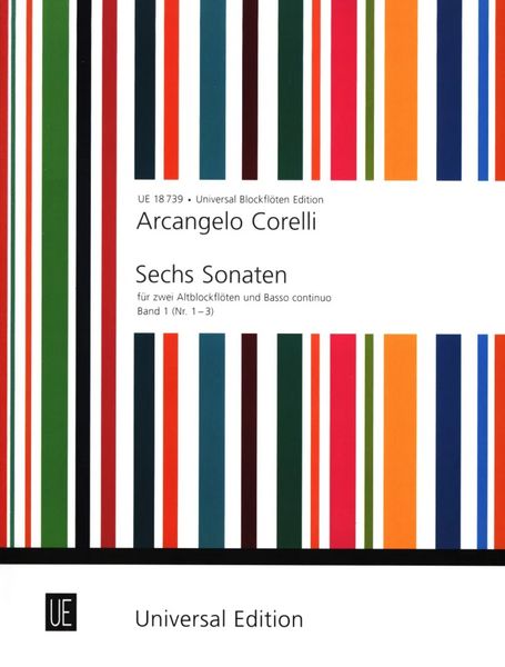 Produktbild: Corelli, A: 6 Sonaten