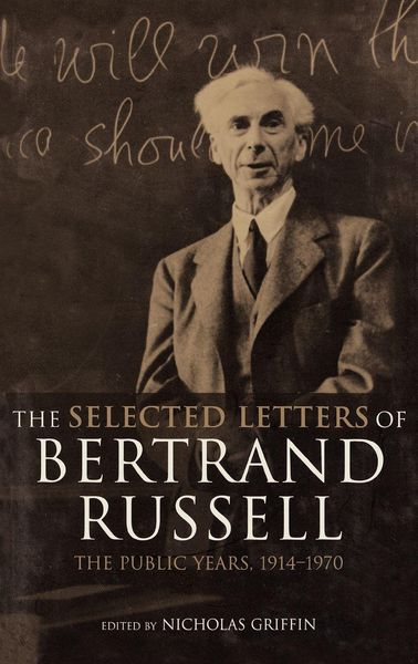 Produktbild: The Selected Letters of Bertrand Russell, Volume 2