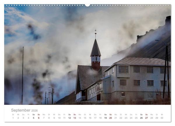 Produktbild: Spitzbergen - Wild.Rau.Ungez&auml;hmt. (Wandkalender 2026 DIN A2 quer), CALVENDO Monatskalender