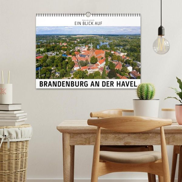 Produktbild: Ein Blick auf Brandenburg an der Havel (Wandkalender 2027 DIN A3 quer), CALVENDO Monatskalender