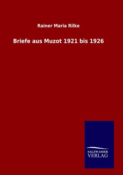 Produktbild: Briefe aus Muzot 1921 bis 1926