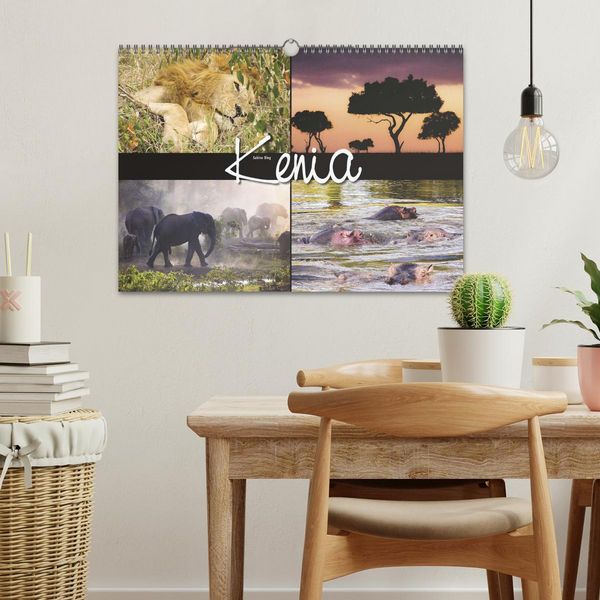 Produktbild: Kenia (Wandkalender 2026 DIN A3 quer), CALVENDO Monatskalender