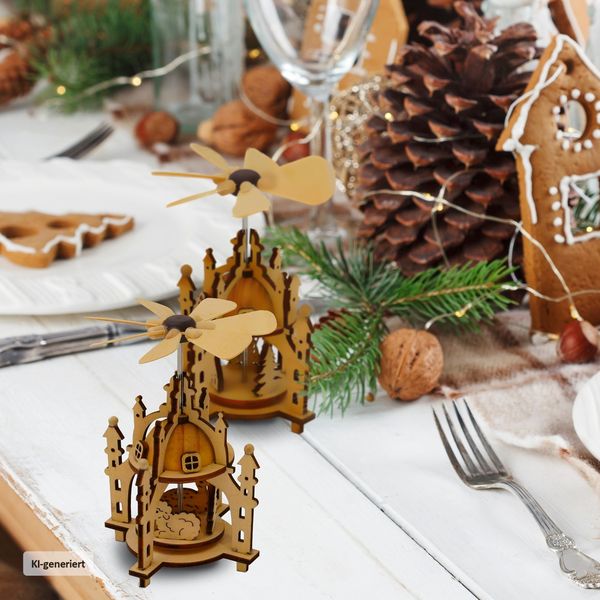 Produktbild: HTI-Living W&auml;rmespiel Weihnachtspyramide W&auml;rmespiel Weihnachtspyramide