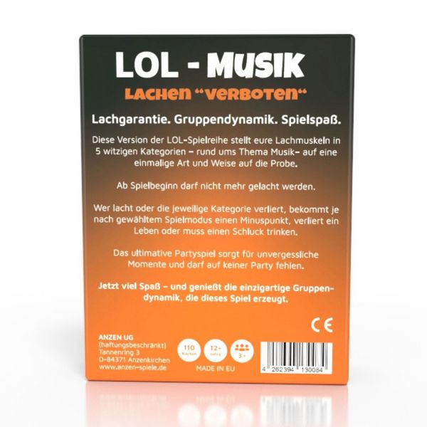 Produktbild: LOL MUSIK - Lachen ''verboten''