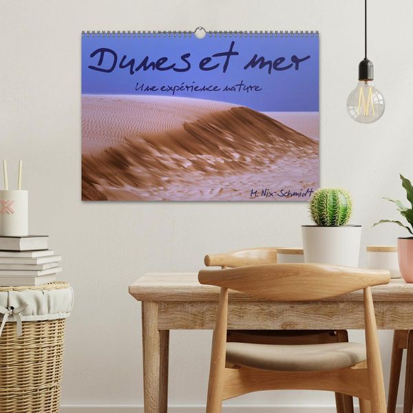 Produktbild: Dunes et mer - Une exp&eacute;rience nature (Calendrier mural 2026 DIN A3 vertical), CALVENDO calendrier mensuel