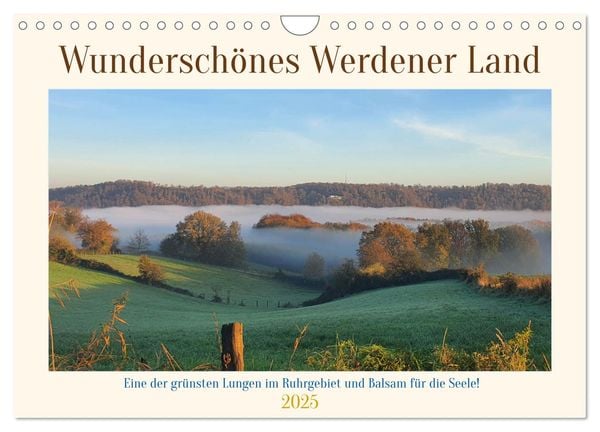 Wunderschönes Werdener Land 2025 (Wandkalender 2025 DIN A4 quer), CALVENDO Monatskalender