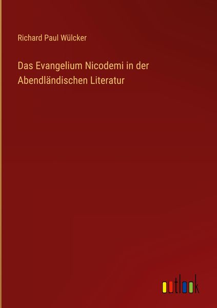 Produktbild: Das Evangelium Nicodemi in der Abendl&auml;ndischen Literatur