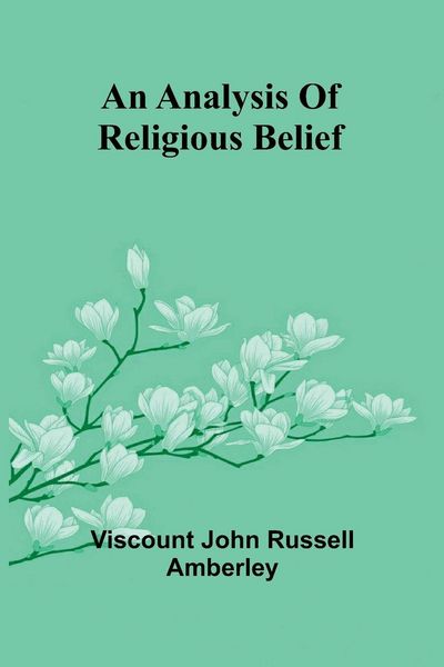 Produktbild: An analysis of religious belief