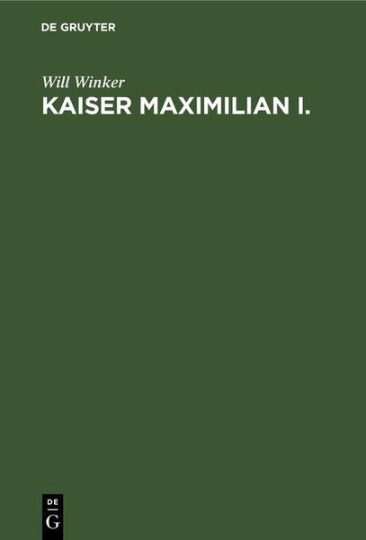 Produktbild: Kaiser Maximilian I.