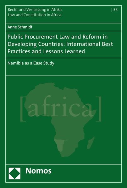 Produktbild: Public Procurement Law and Reform in Developing Countries: International Best Practices and Lessons Learned