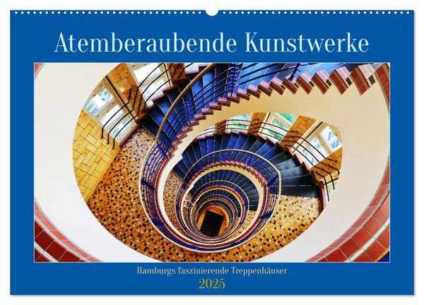 Atemberaubende Kunstwerke (Wandkalender 2025 DIN A2 quer), CALVENDO Monatskalender