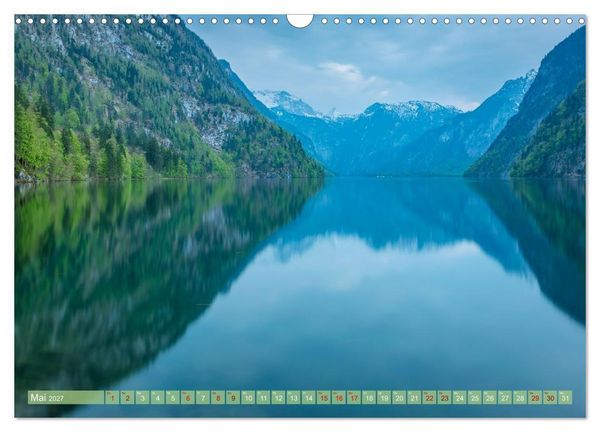 Produktbild: Alpenseen - Berge im Spiegel (Wandkalender 2027 DIN A3 quer), CALVENDO Monatskalender