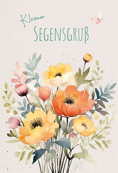 Produktbild: Gru&szlig;karte - Kleiner Segensgru&szlig;