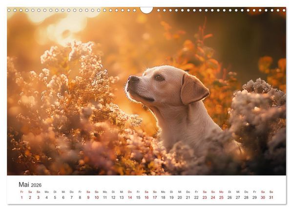 Produktbild: Wundert&uuml;te auf vier Pfoten - Mischlingshunde mit Charme (Wandkalender 2026 DIN A3 quer), CALVENDO Monatskalender