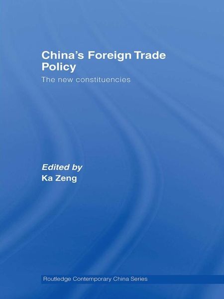 Produktbild: China's Foreign Trade Policy