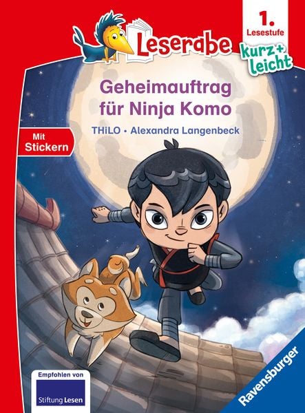 Produktbild: Leserabe 1. Lesestufe Kurz und leicht - Geheimauftrag für Ninja Komo