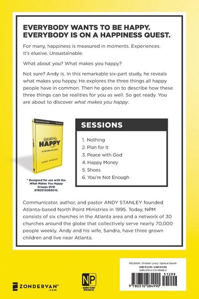Produktbild: The What Makes You Happy Bible Study Participant's Guide