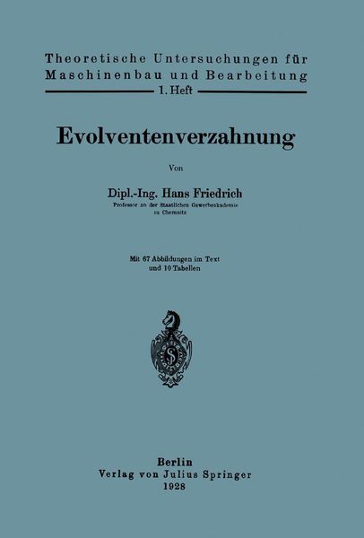 Produktbild: Evolventenverzahnung
