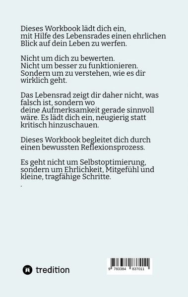 Produktbild: Das Lebensrad - Klarheit gewinnen f&uuml;r ein erf&uuml;lltes Leben