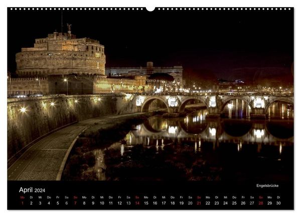 Rom (Wandkalender 2024 DIN A2 quer), CALVENDO Monatskalender' - ' Wandkalender