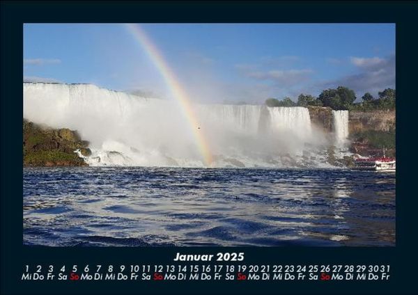 Produktbild: Wasserf&auml;lle 2025 Fotokalender DIN A5