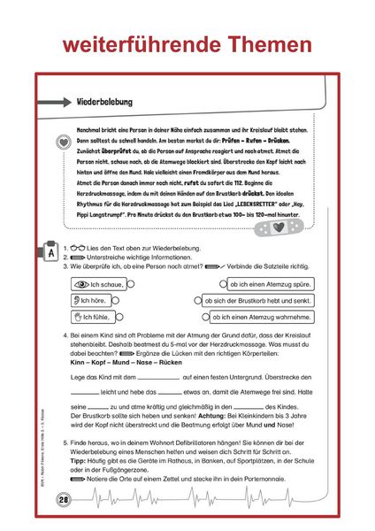Produktbild: Erste Hilfe macht Schule
