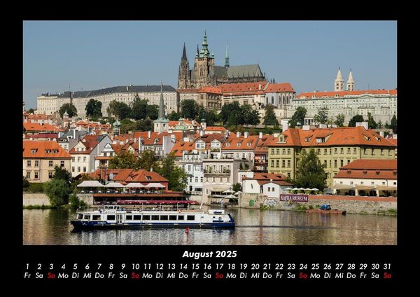 Produktbild: Prag 2025 Fotokalender DIN A3
