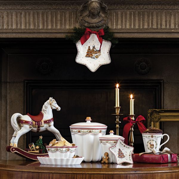 Produktbild: Villeroy & Boch Winter Bakery Delight Sternschale mittel, Lebkuchendorf