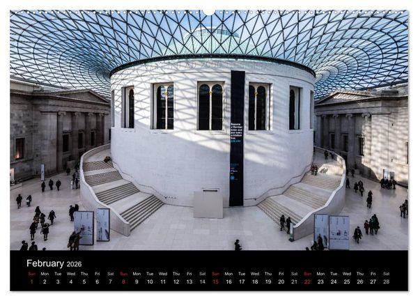 Produktbild: London 2026 (High Quality Premium Wall Calendar 2026 DIN A2 landscape),CALVENDO 12 Month Wall Calendar