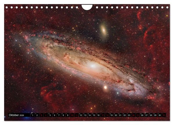 Produktbild: Deepsky XVIII (Wandkalender 2026 DIN A4 quer), CALVENDO Monatskalender