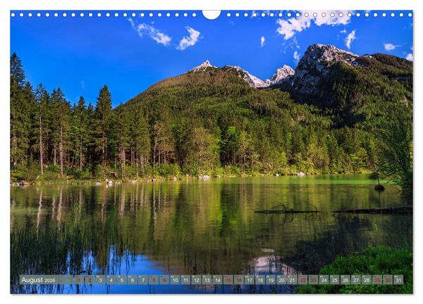 Produktbild: Unterwegs im Berchtesgadener Land 2026 (Wandkalender 2026 DIN A3 quer), CALVENDO Monatskalender