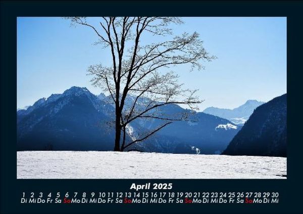 Produktbild: Berge 2025 Fotokalender DIN A5