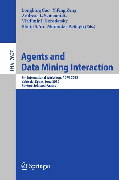 Produktbild: Agents and Data Mining Interaction