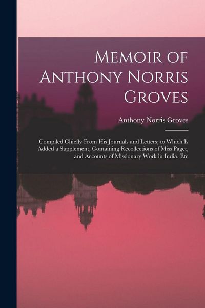 Produktbild: Memoir of Anthony Norris Groves
