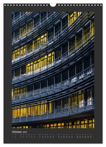 Produktbild: Plakative Architektur (Wandkalender 2027 DIN A3 hoch), CALVENDO Monatskalender