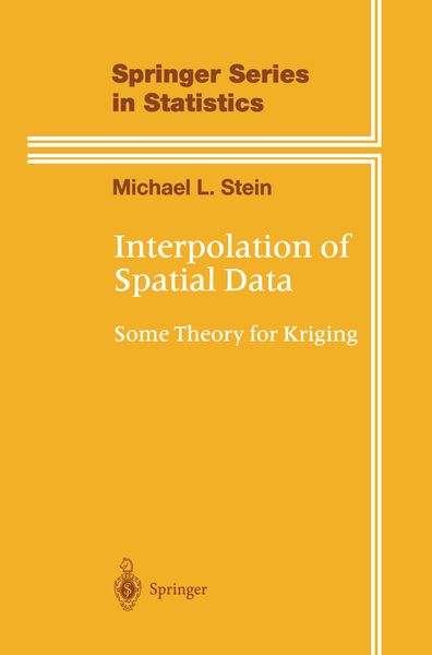 Produktbild: Interpolation of Spatial Data