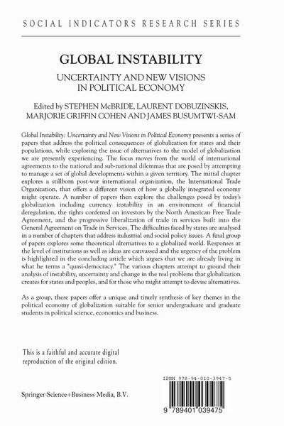 Produktbild: Global Instability