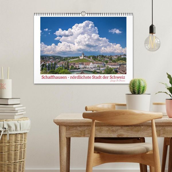 Produktbild: Schaffhausen - n&ouml;rdlichste Stadt der Schweiz (Wandkalender 2026 DIN A3 quer), CALVENDO Monatskalender