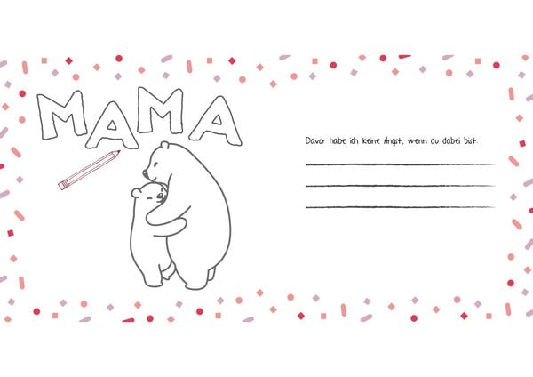 Produktbild: Mama, ich habe ein Buch f&uuml;r dich geschrieben &ndash; Version f&uuml;r Kinder