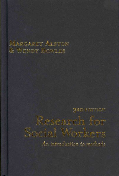 Produktbild: RESEARCH FOR SOCIAL WORKERS 3/