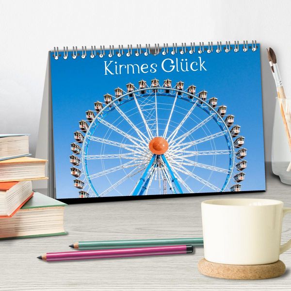 Produktbild: Kirmes Gl&uuml;ck (Tischkalender 2026 DIN A5 quer), CALVENDO Monatskalender
