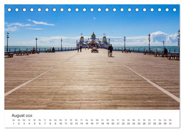Produktbild: Eastbourne an Englands S&uuml;dk&uuml;ste (Tischkalender 2026 DIN A5 quer), CALVENDO Monatskalender