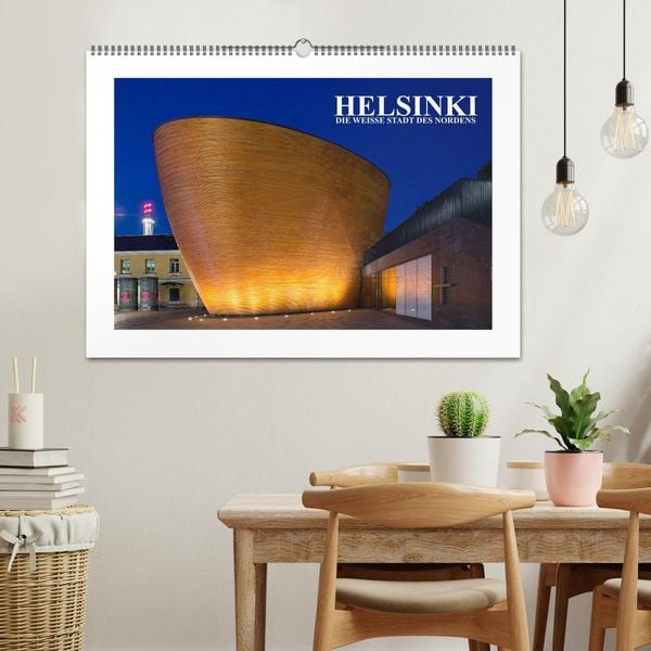 Produktbild: Helsinki - Die wei&szlig;e Stadt des Nordens (Wandkalender 2026 DIN A2 quer), CALVENDO Monatskalender