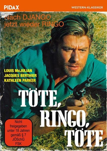 Produktbild: T&ouml;te, Ringo, t&ouml;te / Harter Italowestern mit s&auml;mtlichen Zutaten des Genres + Bonus: Western-H&ouml;rspiel &bdquo;Einmal ist jeder dran&ldquo; (Pidax Western-Klassiker)