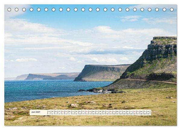 Produktbild: Island. Ein Jahr am Rand der Welt (Tischkalender 2027 DIN A5 quer), CALVENDO Monatskalender